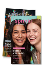 Butterfly Kiss İkili Set — Gümüş + Pembe